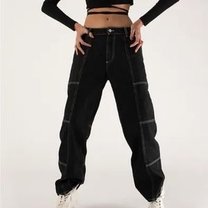 Frankie ICON DENIM JEAN . New black color